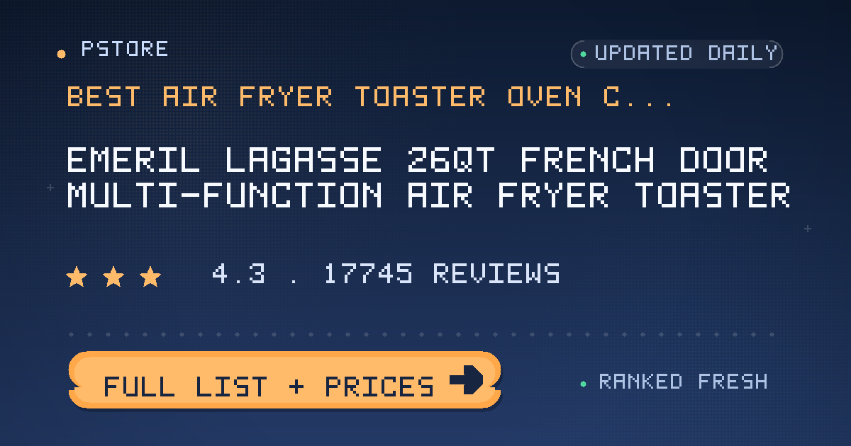 best air fryer toaster oven combo