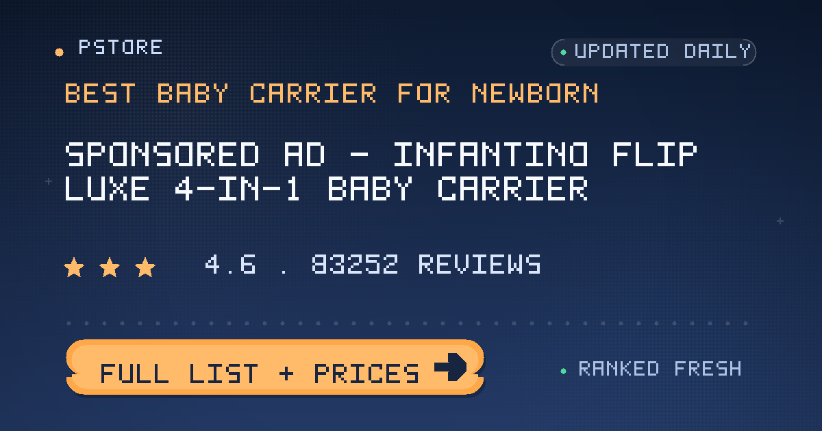 best baby carrier for newborn