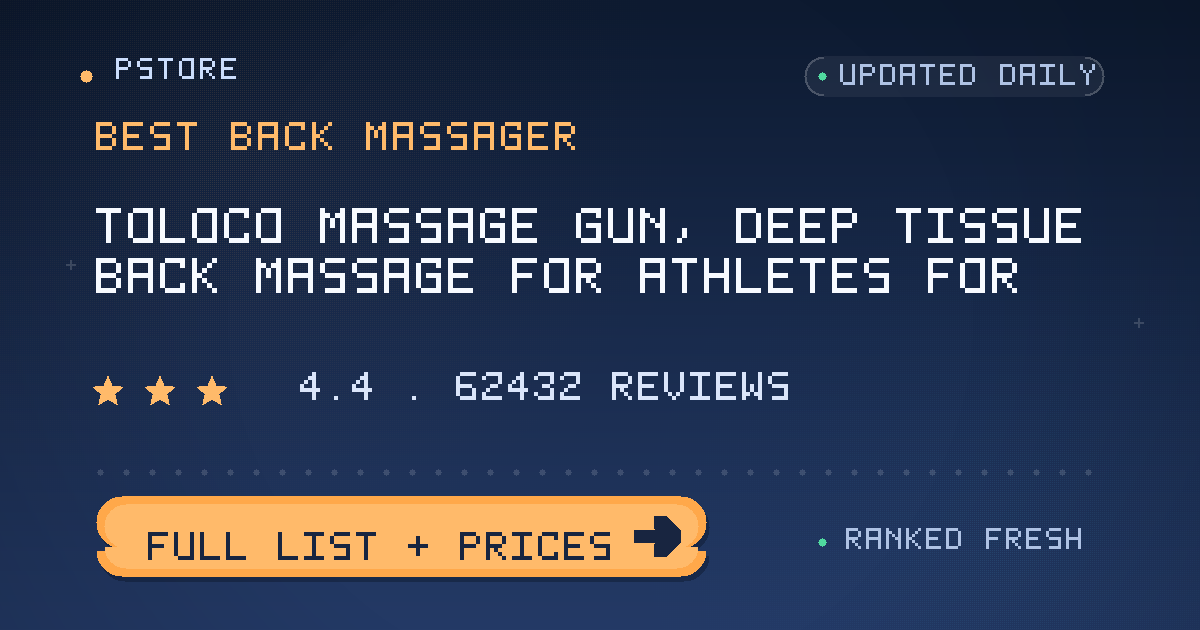 best back massager