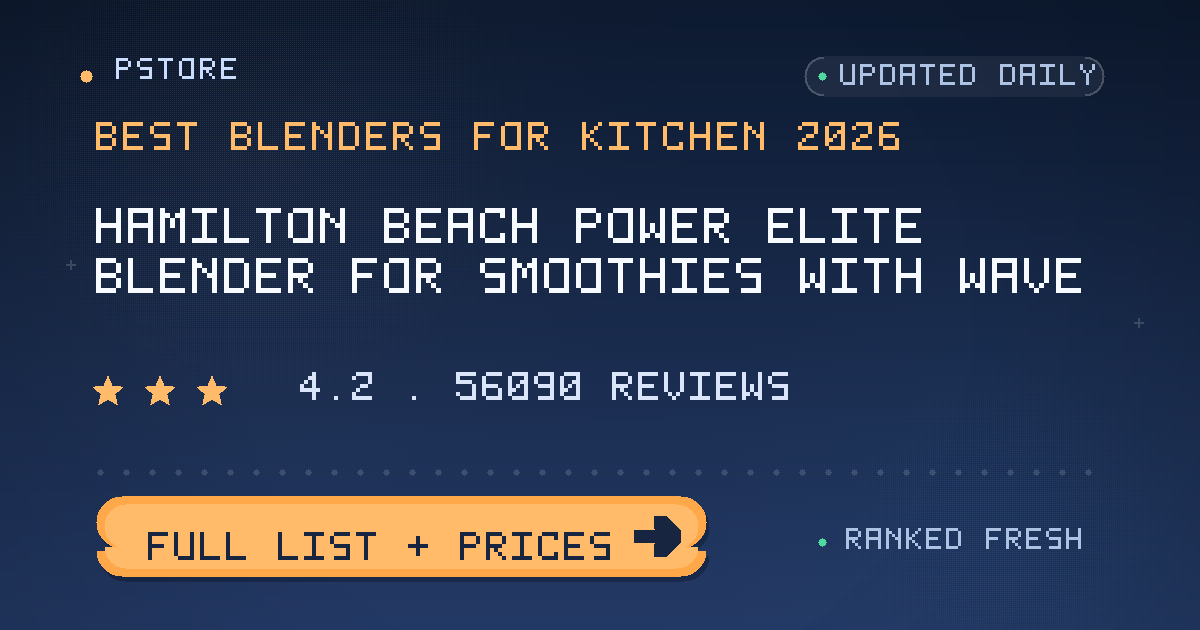 best blenders for kitchen 2026