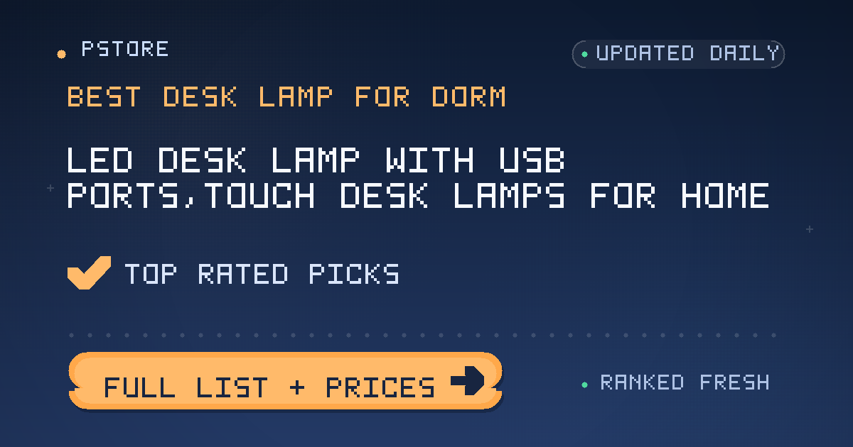 best desk lamp for dorm