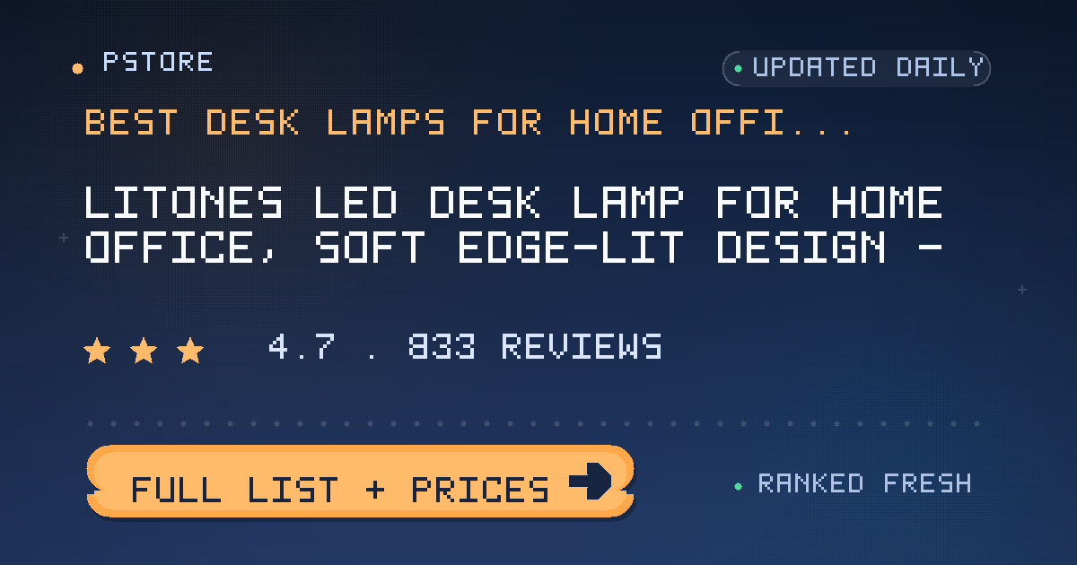 best desk lamps for home office