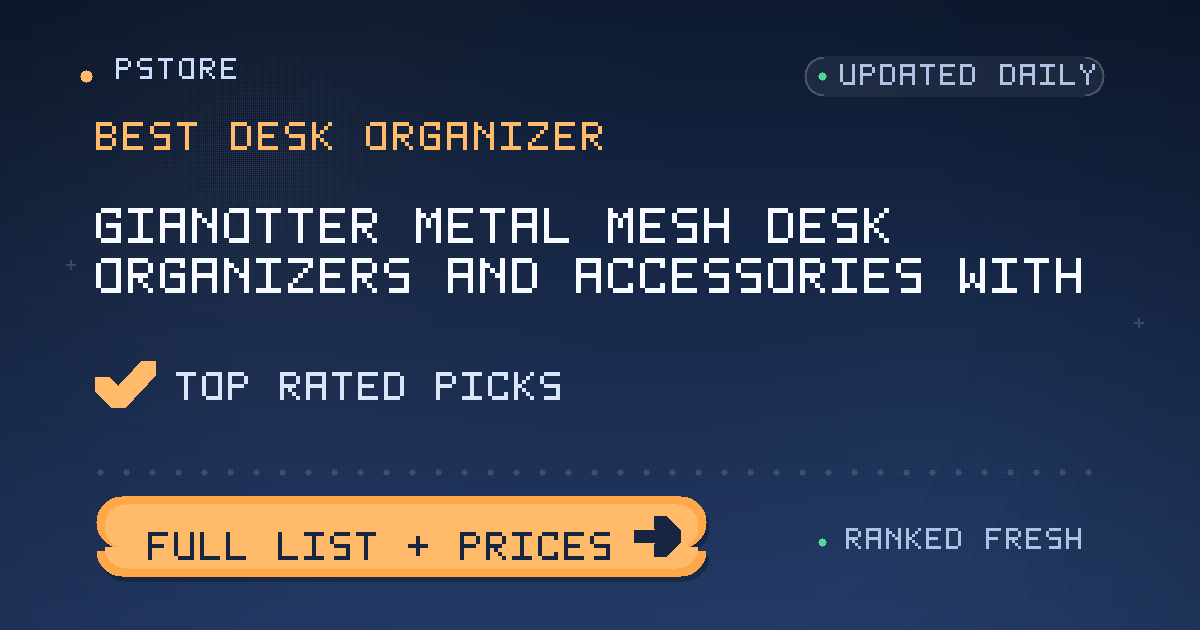 best desk organizer