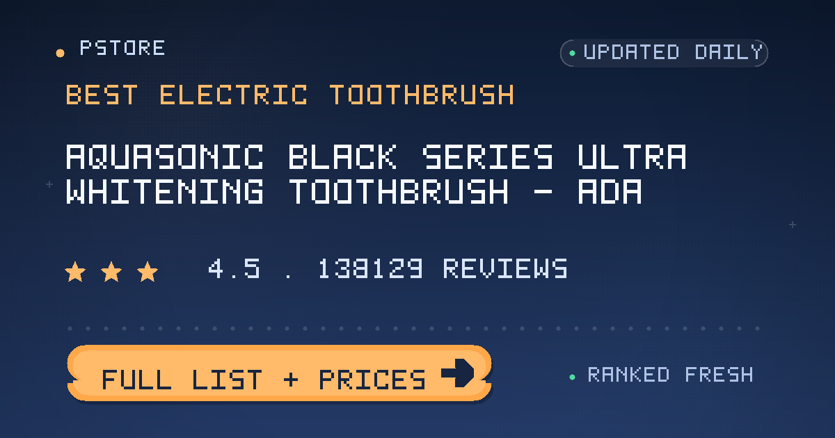 best electric toothbrush