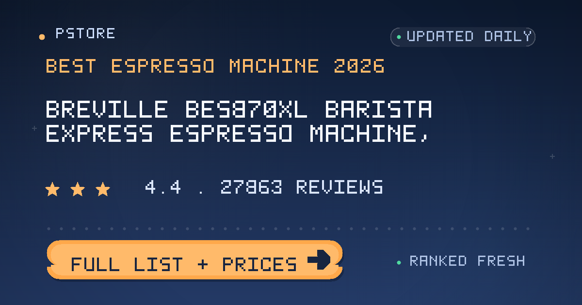best espresso machine 2026