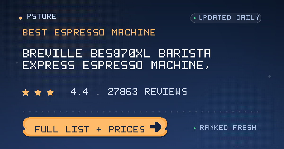 best espresso machine