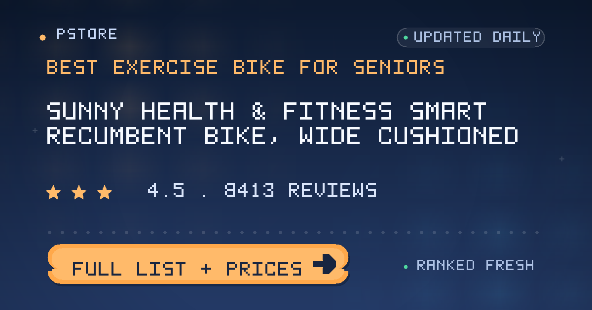 best exercise bike for seniors