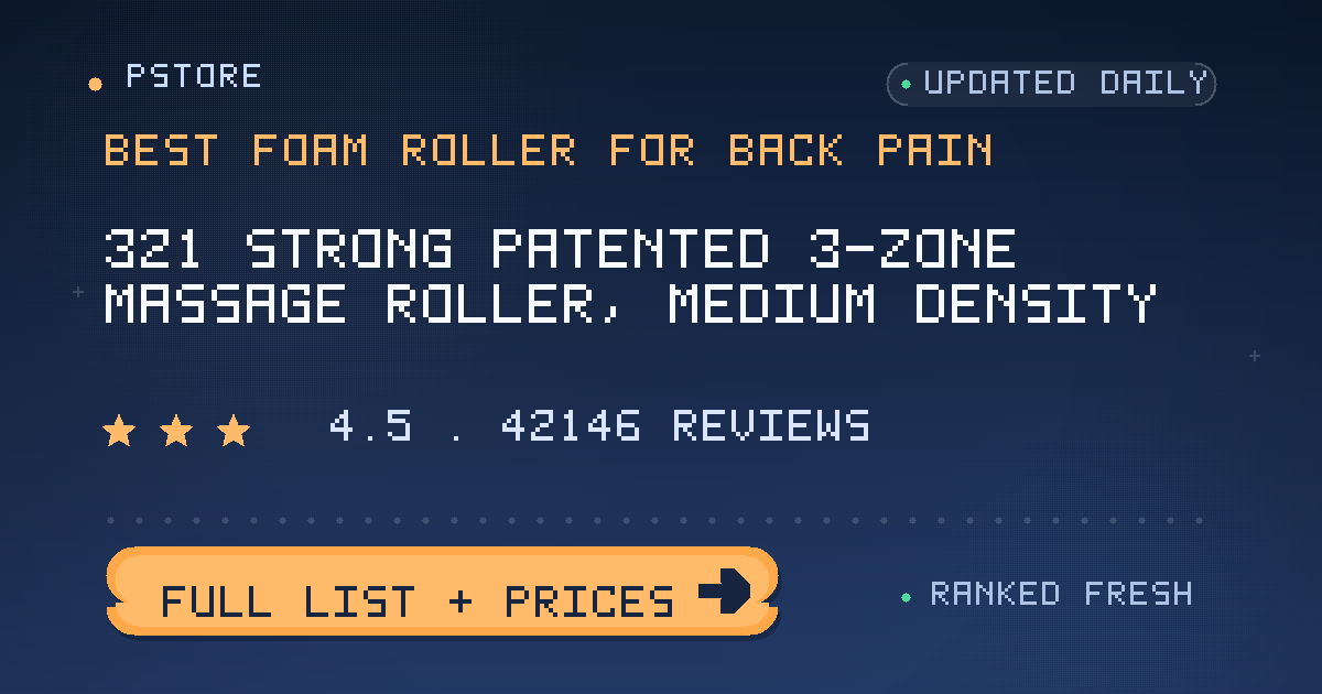 best foam roller for back pain