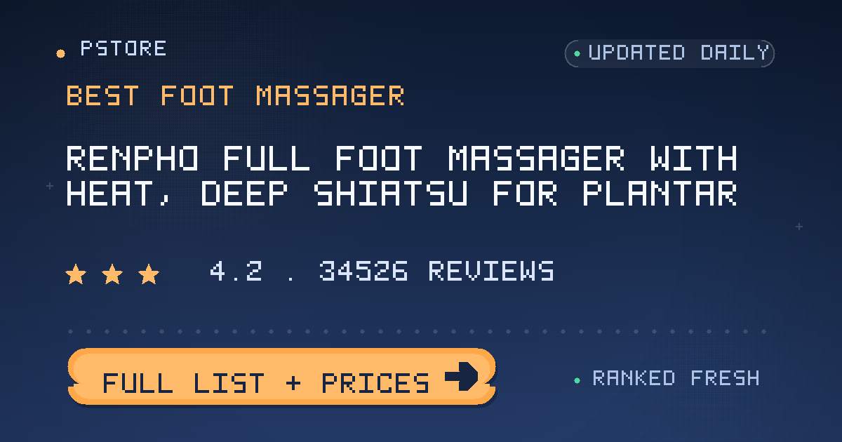 best foot massager