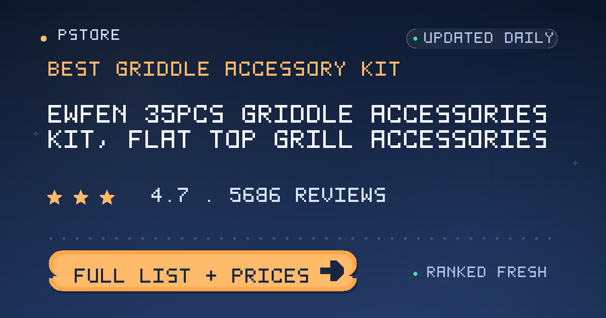 best griddle accessory kit