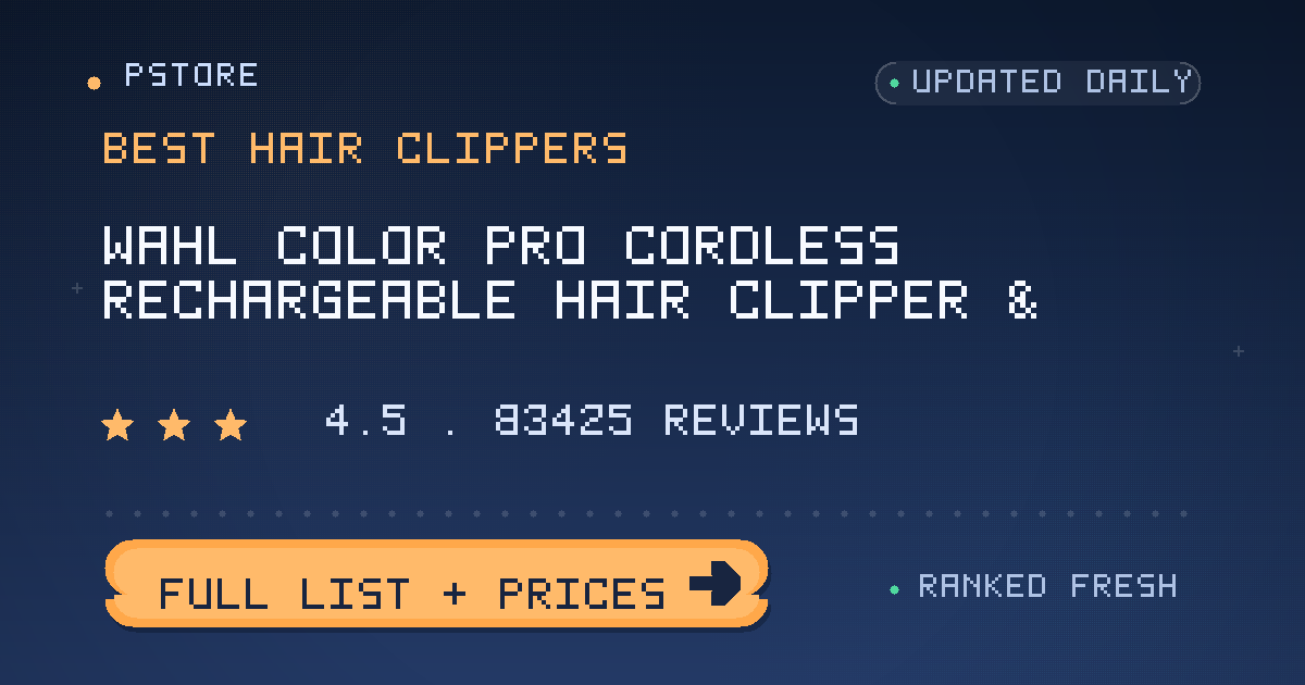 best hair clippers