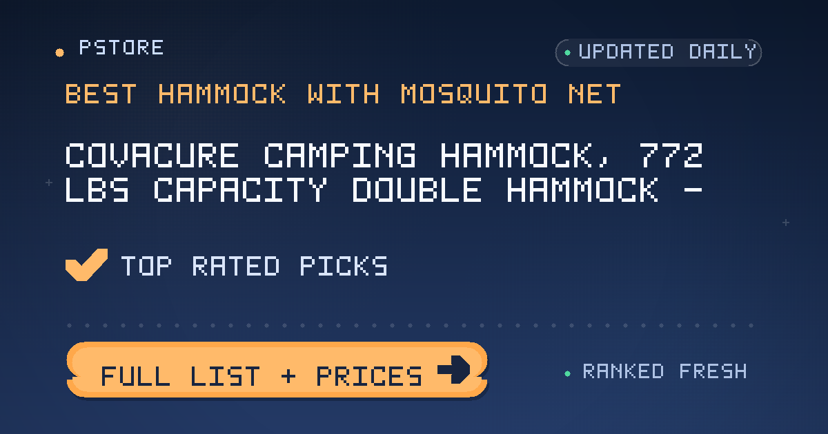 best hammock with mosquito net