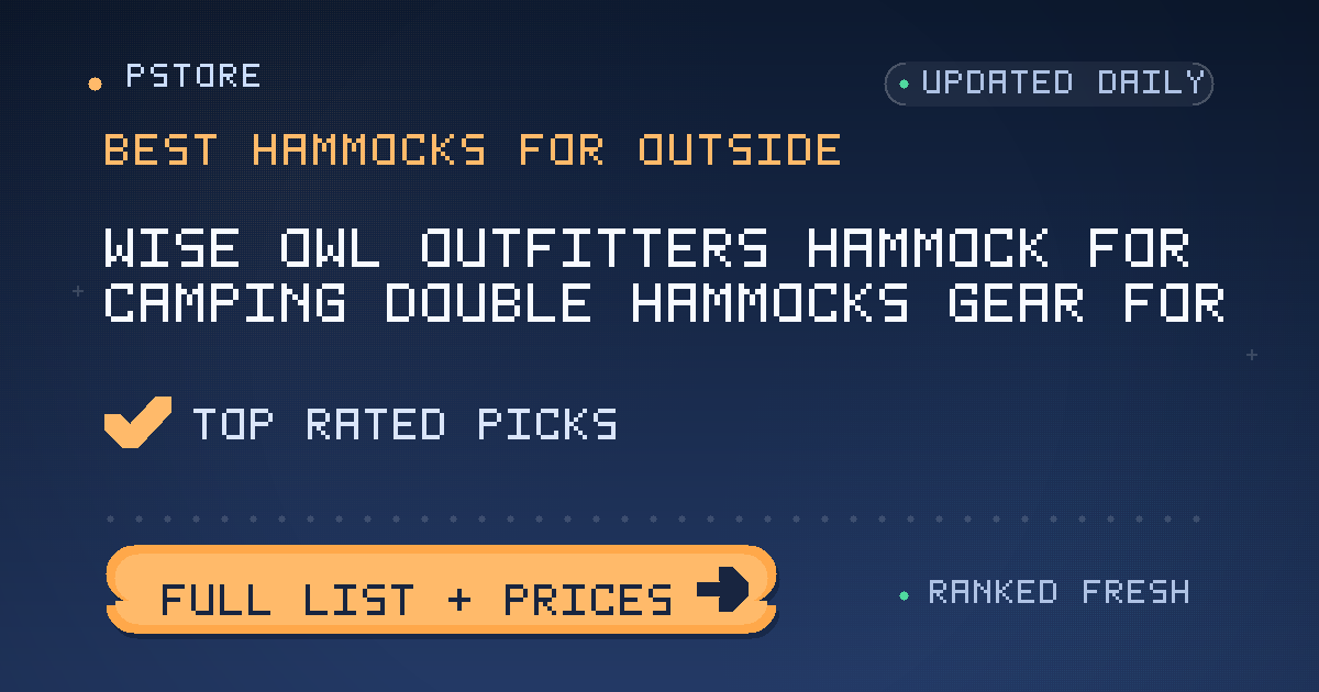 best hammocks for outside