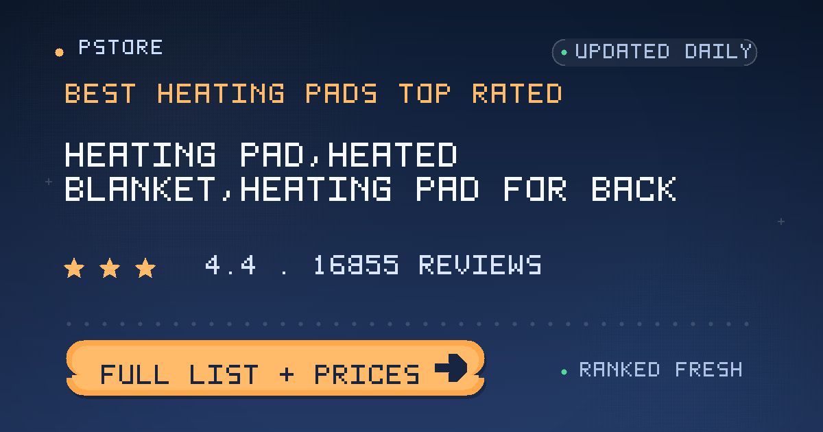 best heating pads top rated