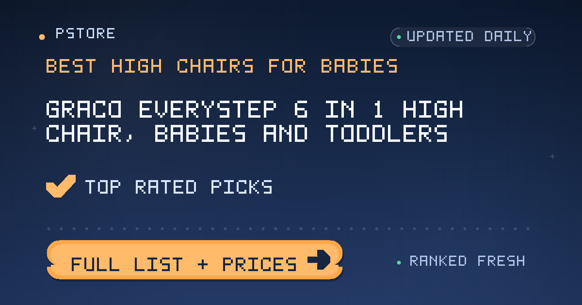 best high chairs for babies