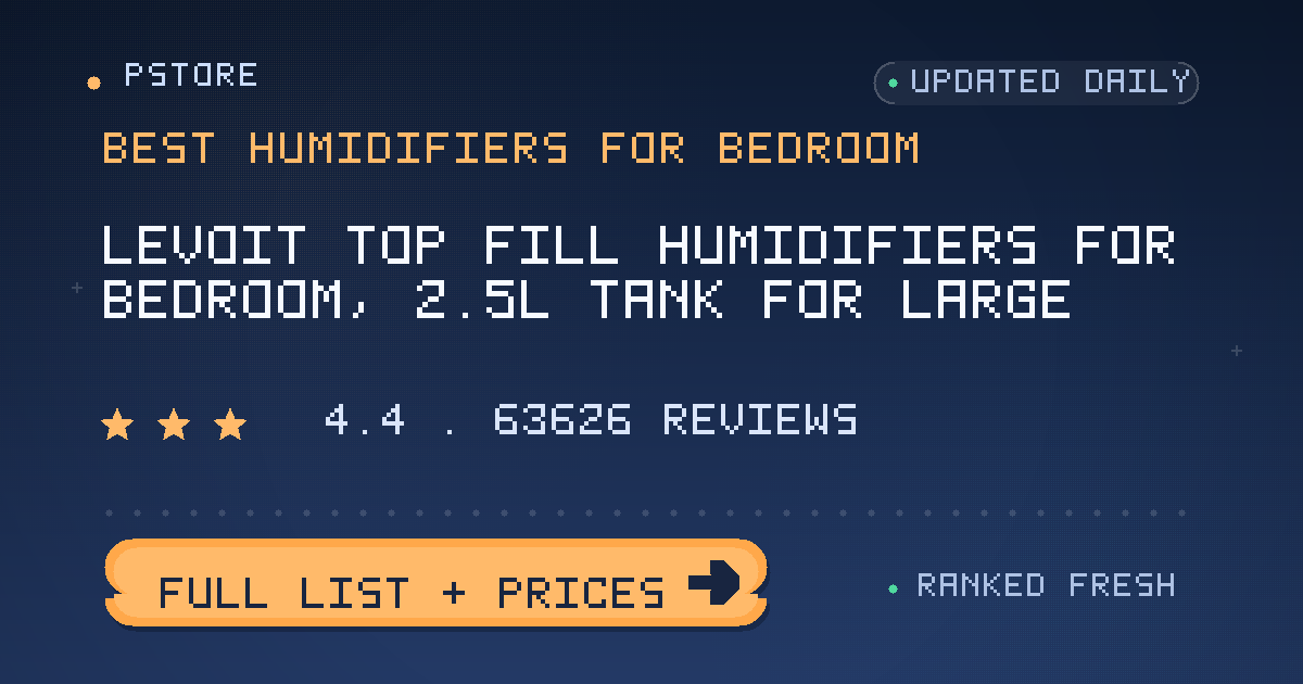 best humidifiers for bedroom