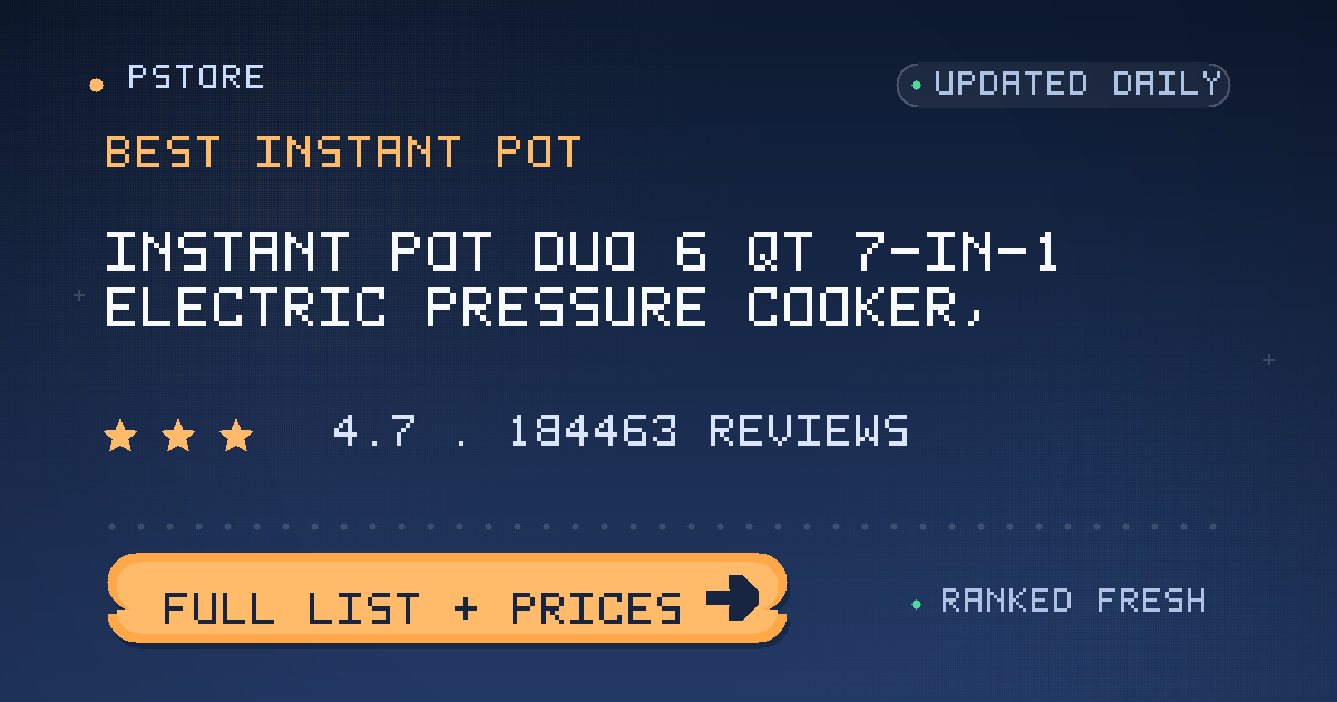 best instant pot