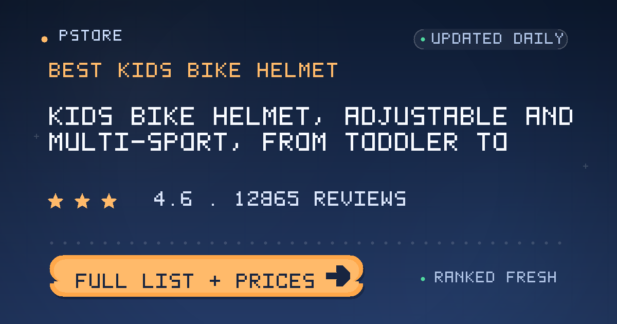best kids bike helmet