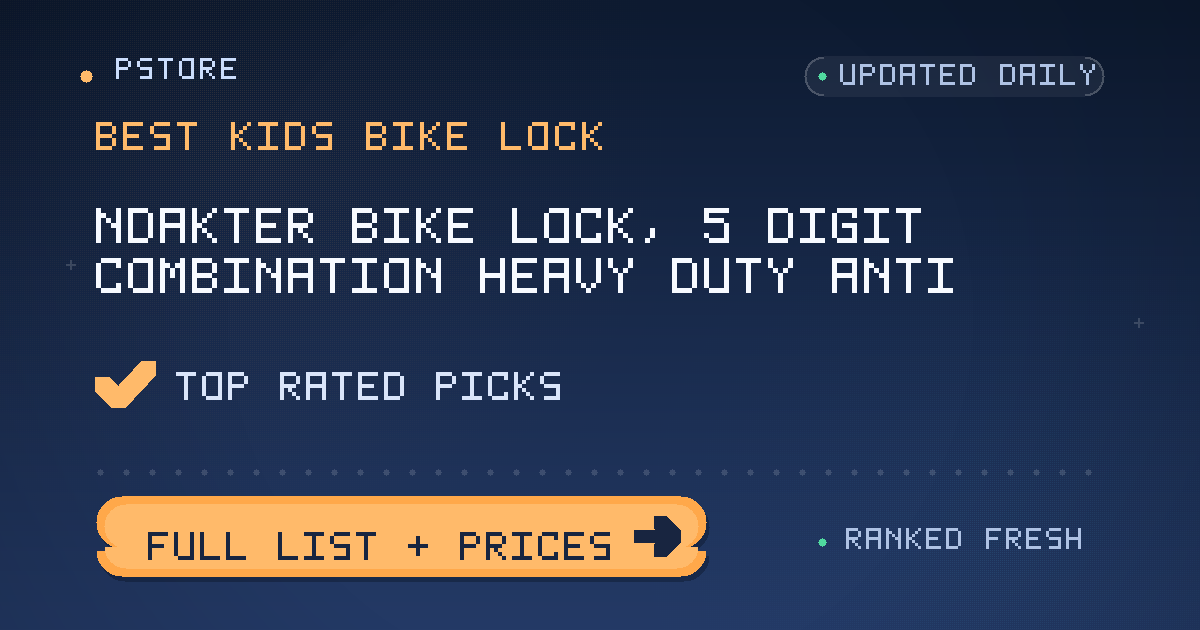 best kids bike lock