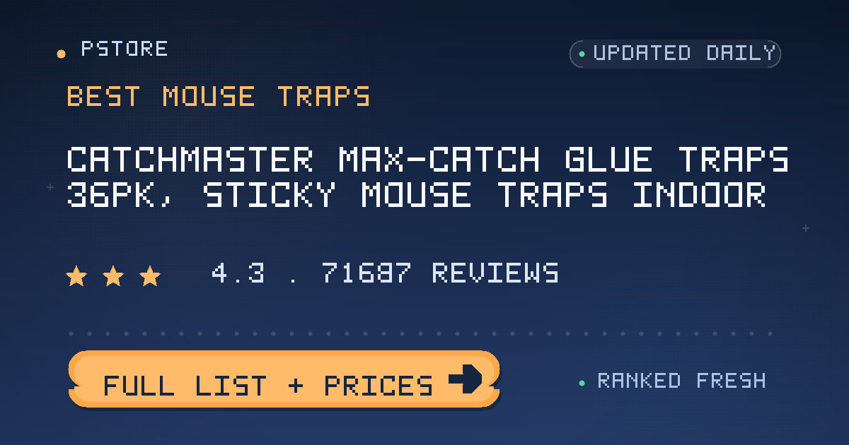 best mouse traps