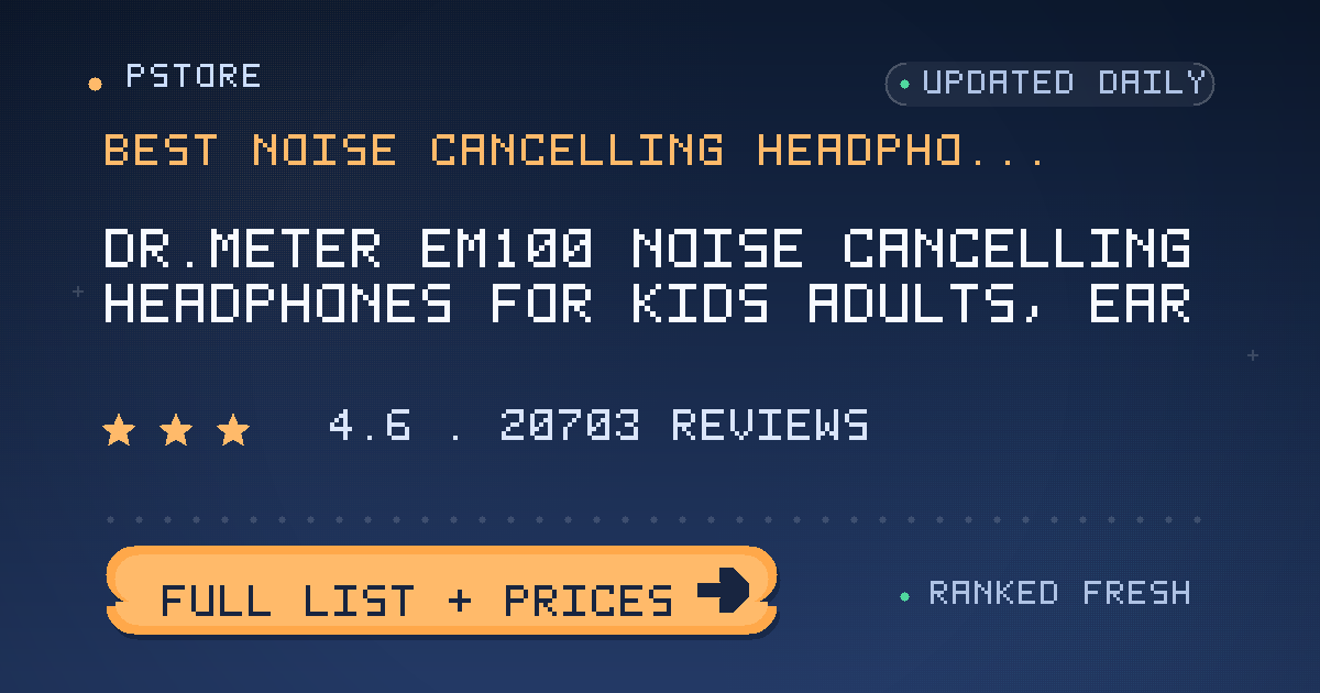 best noise cancelling headphones for kids