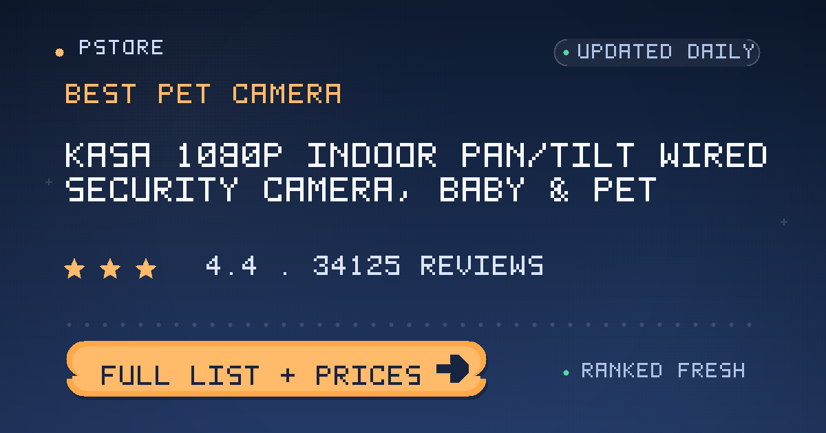 best pet camera