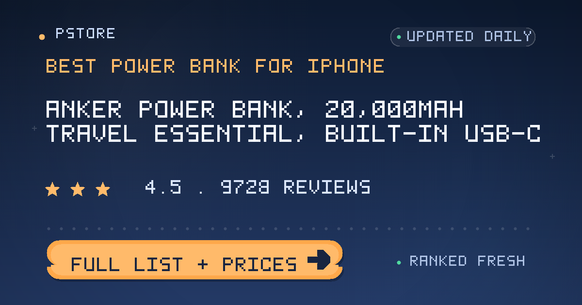 best power bank for iphone