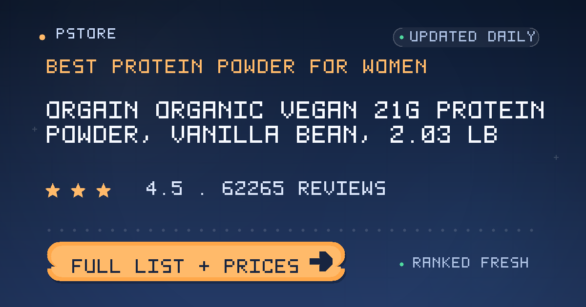 best protein powder for women
