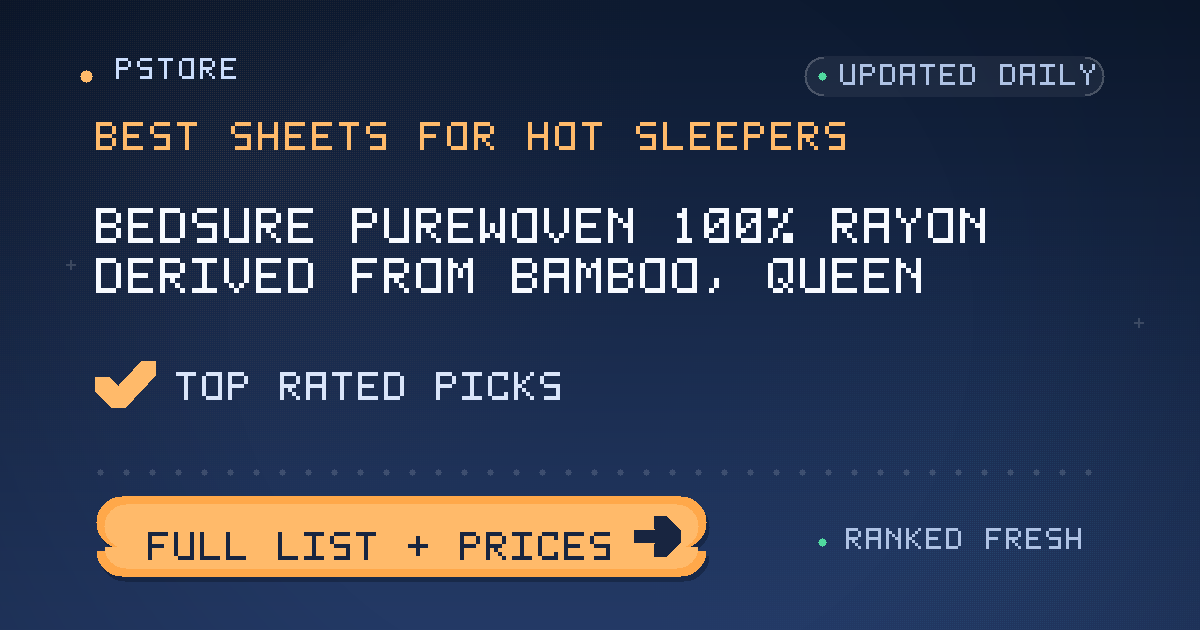 best sheets for hot sleepers