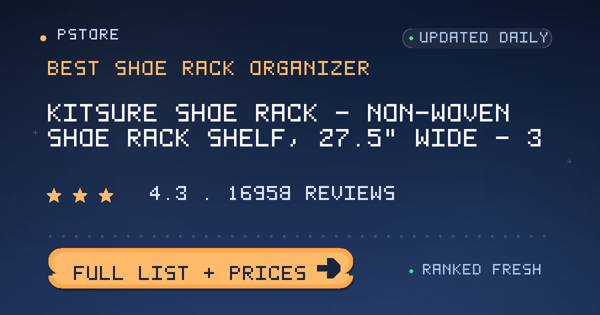 best shoe rack organizer