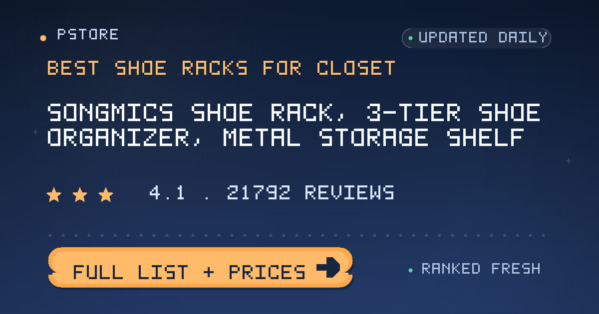 best shoe racks for closet