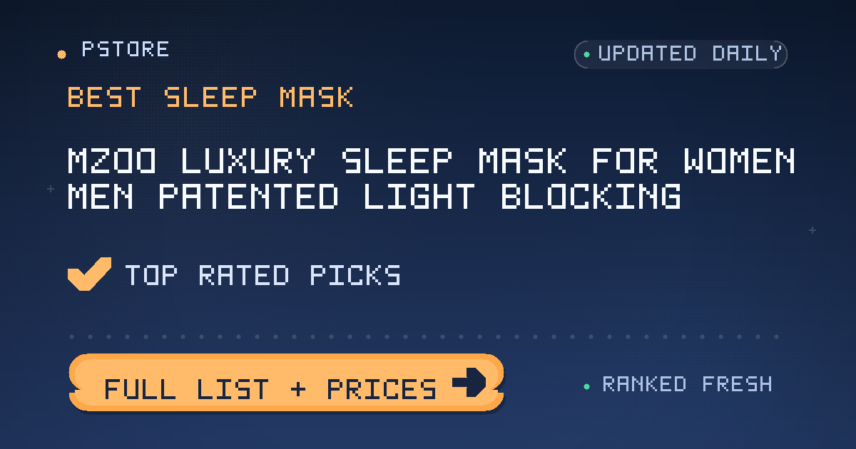 best sleep mask
