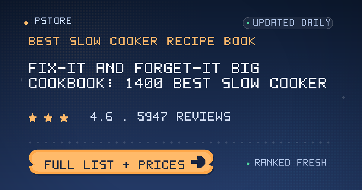 best slow cooker recipe book