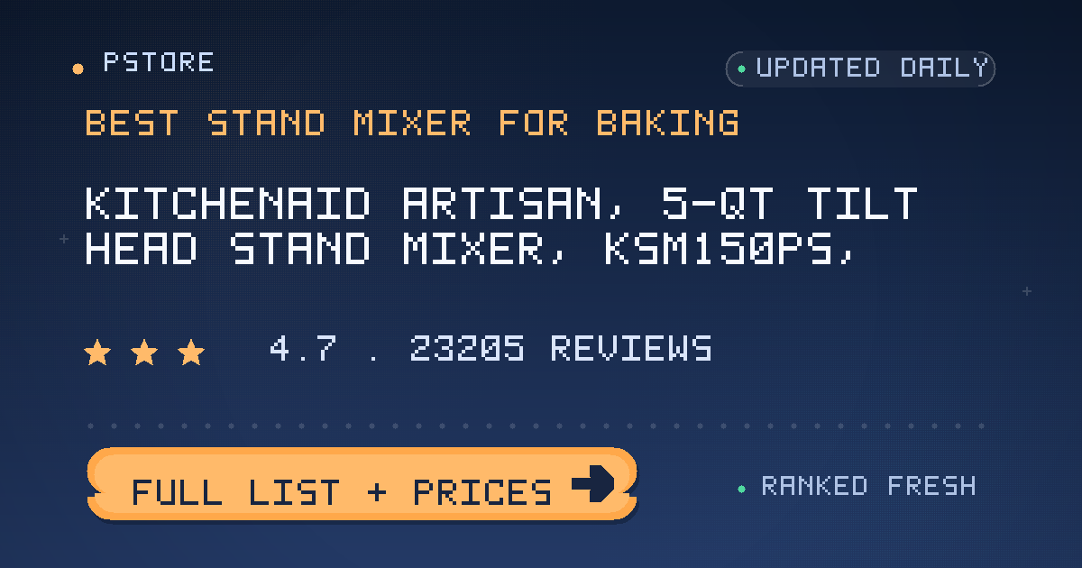 best stand mixer for baking