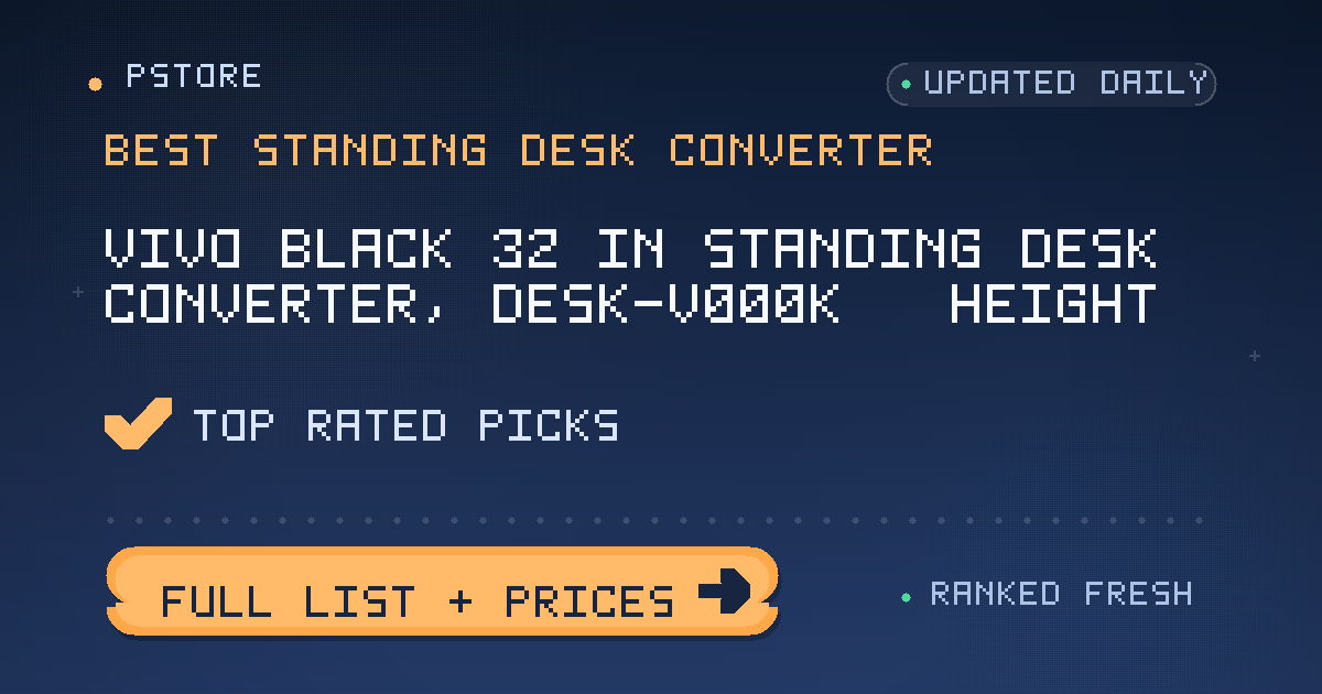 best standing desk converter