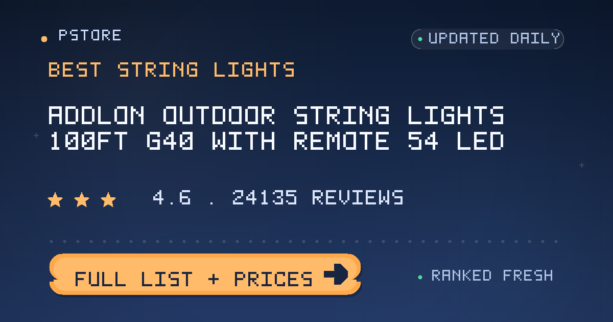 best string lights