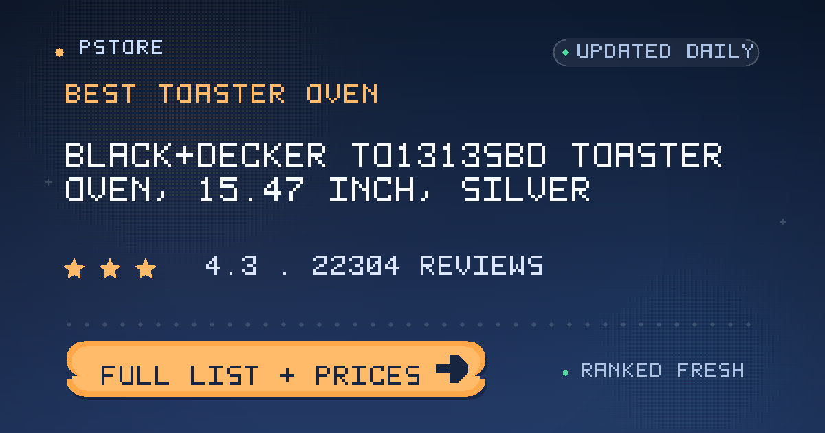 best toaster oven