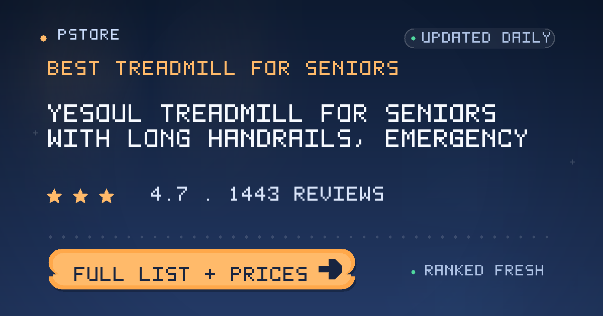 best treadmill for seniors