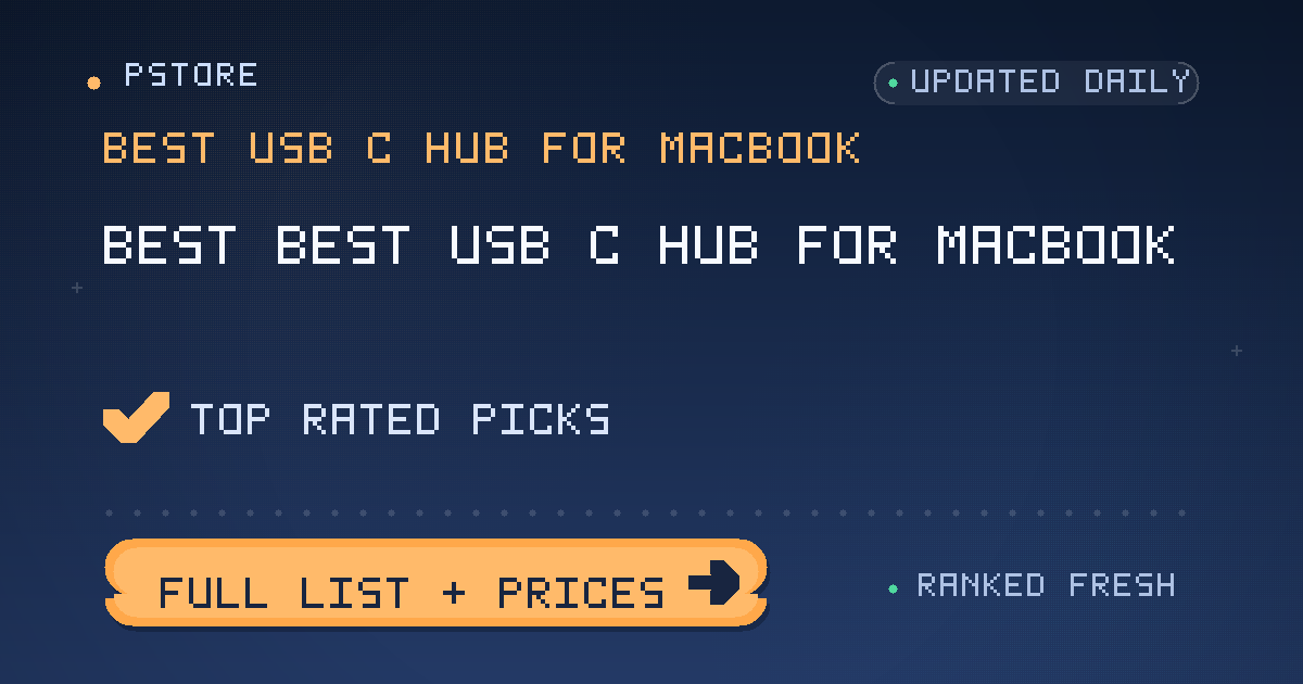 best usb c hub for macbook