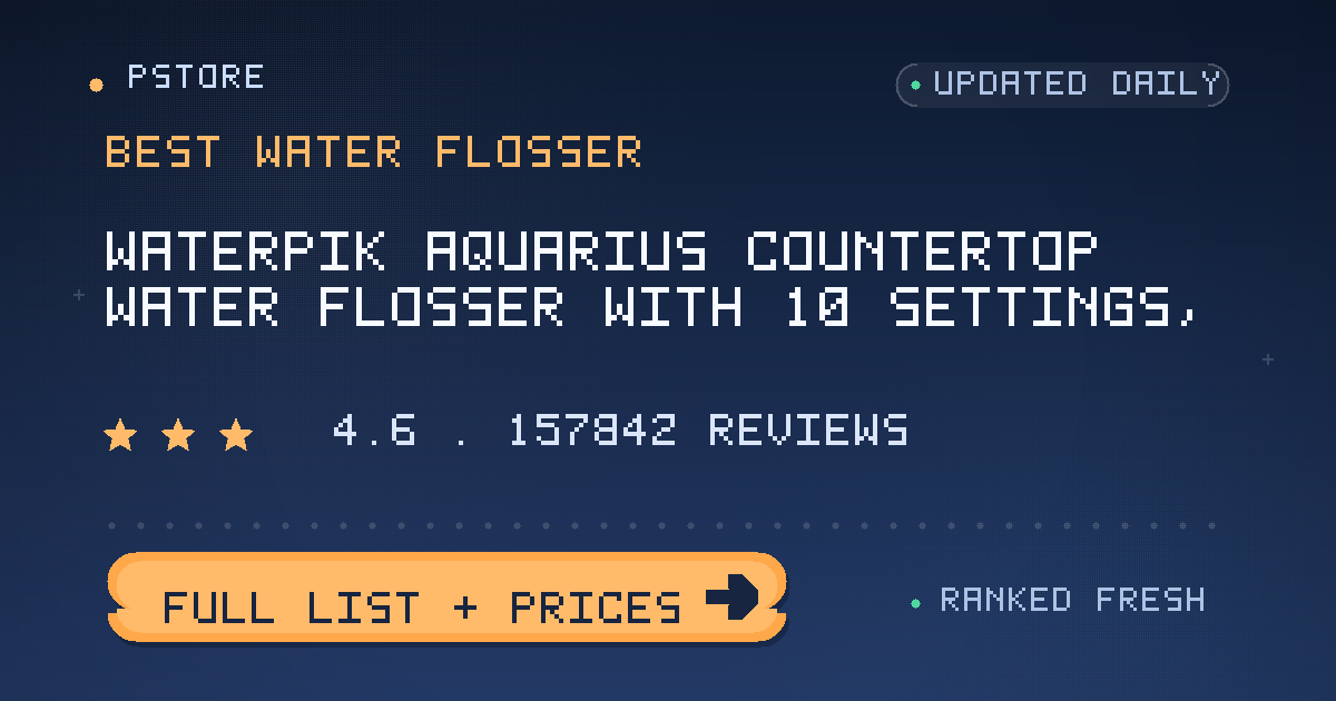 best water flosser