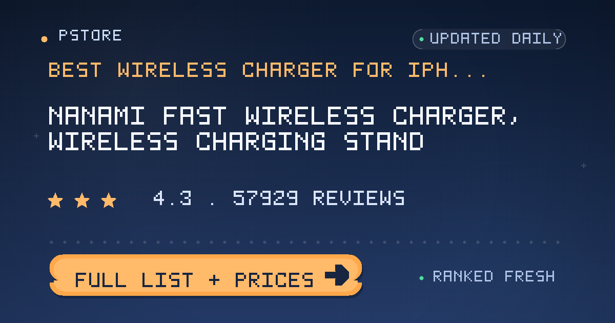 best wireless charger for iphone 17