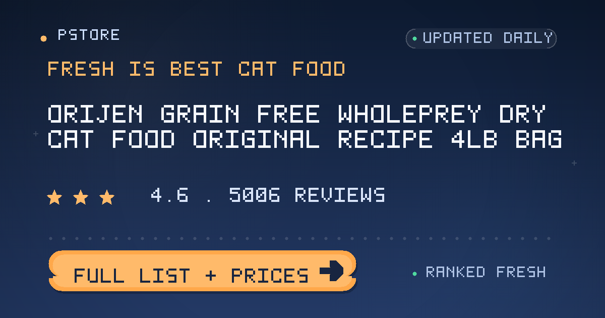 fresh is best cat food